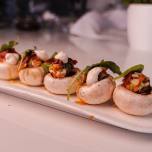 15 uds. Champiñones rellenos de verdura agridulce