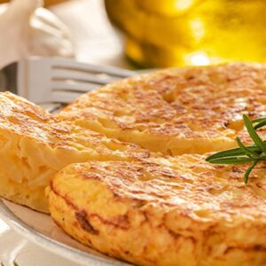 Tortilla de papas camperas